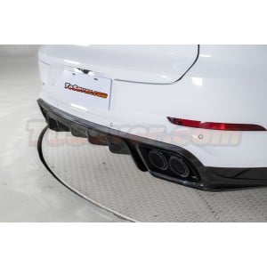 Porsche Cayenne/Coupe 2024+ 9Y0.2 TechArt Style Dry Carbon Fiber Rear Diffuser - Aerodynamic Upgrade - Free Shipping