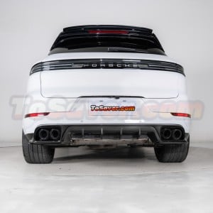 Porsche Cayenne/Coupe 2024+ 9Y0.2 TechArt Style Dry Carbon Fiber Rear Diffuser - Aerodynamic Upgrade - Free Shipping