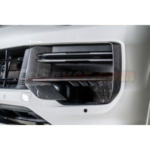 Porsche Cayenne/Coupe Turbo GT 2024+ 9Y0.2 Dry Carbon Fiber Front Grille Frame - Lightweight Aerodynamic Upgrade - Free Shipping