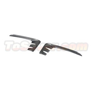 Porsche Cayenne/Coupe 2024+ 9Y0.2 OEM-Style Dry Carbon Fiber Front Grille Trim - Lightweight & Aerodynamic - Free Shipping