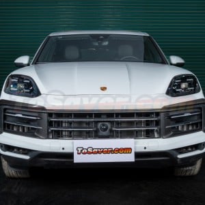 Porsche Cayenne/Coupe 2024+ 9Y0.2 OEM-Style Dry Carbon Fiber Front Grille Trim - Lightweight & Aerodynamic - Free Shipping