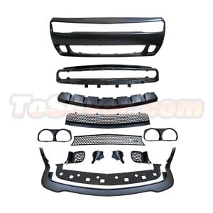 Dodge Challenger 2015-2024 Hellcat-Style Front Bumper Upgrade – Aggressive Design & Perfect Fit – Free Shipping