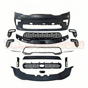 Dodge Durango 2011+ 2021 SRT Hellcat Style Front Bumper Facelift Conversion | OEM Fit | Free Shipping