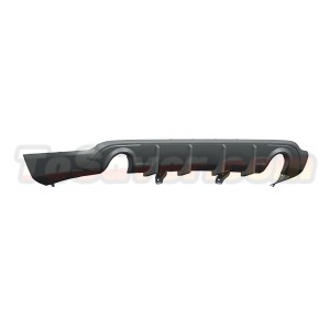 Dodge Durango 2021+ Rock Style Rear Diffuser | ABS Material | Black Finish | Free Shipping