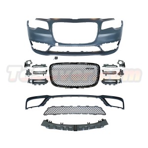 Chrysler 300C 2012+ SRT Style Front Bumper with Fog Lamps & DRL | Facelift Conversion Kit | Free Shipping