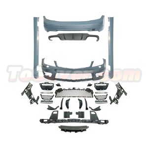 Mercedes-Benz C-Class W204 2010–2014 C63 AMG Style Full Body Kit | Front & Rear Bumpers, Side Skirts, Diffuser | Free Shipping​