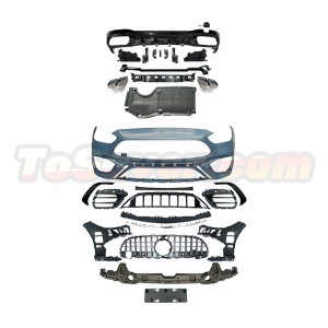 C63 AMG Style Body Kit for Mercedes-Benz C-Class W206 (2021+) – Front Bumper, Rear Diffuser, Exhaust Tips – Free Shipping​