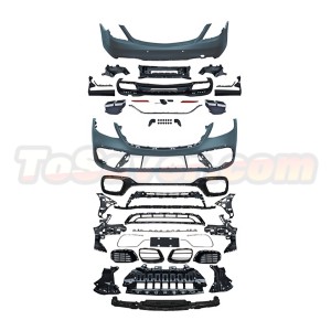 Mercedes-Benz S-Class W222 (2014–2022) S63 AMG-Style Full Body Kit – Front & Rear Bumpers, Rear Diffuser, Tips | Free Shipping