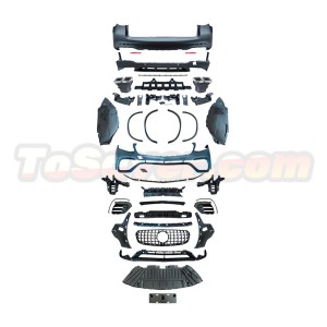 Mercedes-Benz GLC-Class X253 (2016–2019) GLC63 AMG Style Full Body Kit – Front & Rear Bumpers, Diffuser & Tips​​ | Free Shipping