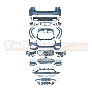 Mercedes-Benz GLS-Class X167 (2019+) GLS450 AMG Style Full Body Kit – Front & Rear Bumpers, Rear Diffuser, Tips | Free Shipping