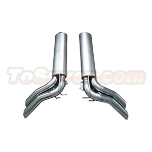 Mercedes-Benz G-Class W464 (2019–2024) BRABUS Style Stainless Steel Exhaust System with Valve Base – OEM Fitment | Free Shipping