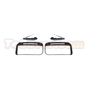 Mercedes-Benz G-Class W464 (2019–2024) BRABUS Rocket B900 Style Dry Carbon Fiber Fog Lamp Covers – OEM Fitment​ | Free Shipping