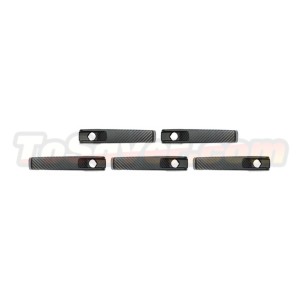 Mercedes-Benz G-Class W464 (2019–2024) Dry Carbon Fiber Door Handle Cover Set – 5 Pieces, OEM Fitment​​​​​​ | Free Shipping