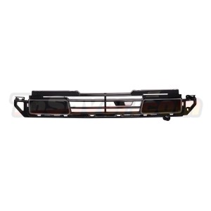 Land Rover Defender 2020+ Rock Style Front Grille with LED Light – Gloss Black ABS, OEM Fitment​​ | Free Shipping