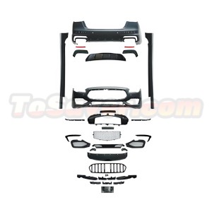 Maserati Quattroporte 2013+ Trofeo Style Full Body Kit – Front & Rear Bumpers, Side Skirts, Rear Diffuser​​​​ | Free Shipping