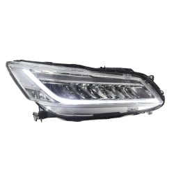 Pair of Upgraded LED Headlights for 2008-2012 Honda Accord, Retrofit Conversion, Including Daytime Running Lights, 6000K