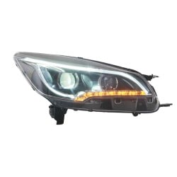 Pair of Xenon Headlights for 2013-2016 Ford Kuga, Including Daytime Running Lights, 6000K