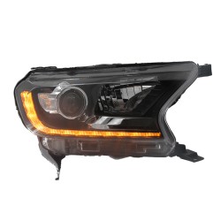 Pair of Xenon Headlights for 2015-2021 Ford Everest, Including Daytime Running Lights, 6000K