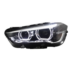 Pair of LED Headlights for 2016 BMW X1, Including Daytime Running Lights, 6000K