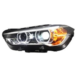 Pair of LED Headlights for 2016 BMW X1, Including Daytime Running Lights, 6000K