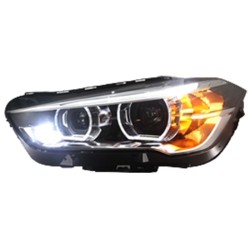 Pair of LED Headlights for 2016 BMW X1, Including Daytime Running Lights, 6000K