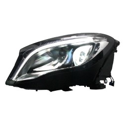 Pair of Xenon Headlights for 2017-2019 Mercedes-Benz GLA, Including Daytime Running Lights, 6000K