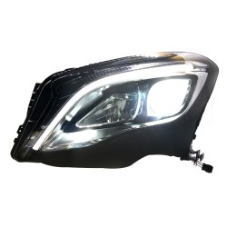 Pair of Xenon Headlights for 2017-2019 Mercedes-Benz GLA, Including Daytime Running Lights, 6000K