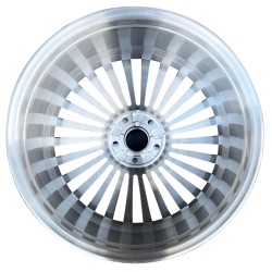 Aluminum Forged Wheels for Mercedes-Benz | Fits All Models | 17-22 Inch | Polished Aluminum Finish