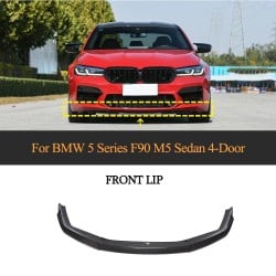 Dry Carbon Fiber Front Splitter Lips for BMW M5 LCI Competition Sedan 4-Door 2021