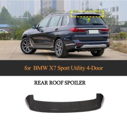 Carbon Fiber Roof Spoiler for BMW X Series X7 xDrive40i xDrive50i M Sport Sport Utility 4-Door 2019-2021