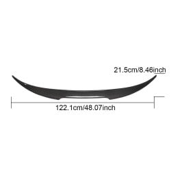 Dry Carbon Fibre Ducktail Spoiler for BMW 840i Gran Coupe F93 M8 Competition Sedan 4-Door 2020-2021