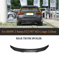 Carbon Fiber Rear Spoiler for BMW 2 Series F22 F87 M2 2014-2019 Coupe 2-Door