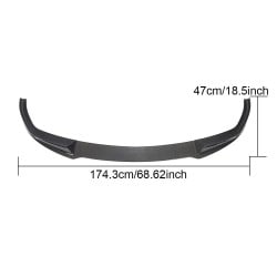 Carbon Fiber Front Chin Lip for BMW 3 Series G20 G28 M-TECH 2020