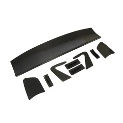 Carbon Fiber Big Barb Rear Trunk Spoiler GT Wing Boot Lip for Nissan GTR Ford Mustang Toyota GT86 Subaru BRZ All Sedan Coupe