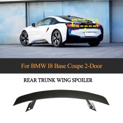 Carbon Fiber Rear Trunk Spoiler for BMW i8 2014 - 2018 Rear GT Wing Spoiler Boot Lid H Style