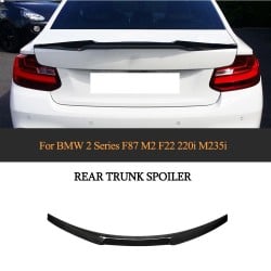 Carbon Fiber Rear Trunk Spoiler for BMW 2 Series F87 M2 F22 Coupe 2014-2020