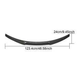 Carbon Fiber Rear Trunk Spoiler for BMW 2 Series F87 M2 F22 Coupe 2014-2020