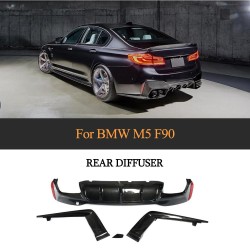 Carbon Fiber Rear Diffuser for BMW F90 M5 Competition Sedan 4-Door 2018-2020