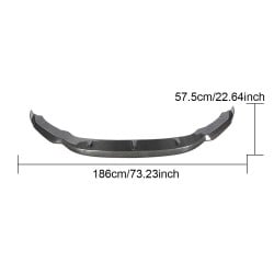 Carbon Fiber Front Bumper Lip Spoiler for BMW F86 X6 M F85 X5 M 2014-2018