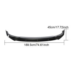 Carbon Fiber X5 Front Bumper Lip Spoiler for BMW X5 xDrive40i/50i M Sport Utility 4-Door 2019-2020