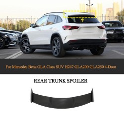 Carbon Fiber Rear High Tail Wing Spoiler for Mercedes Benz GLA Class SUV H247 GLA200 GLA250 4-Door 2020-2021