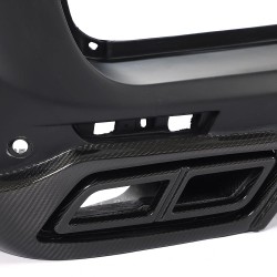 Modify Luxury V-Class W447 Dry Carbon Fiber Car Rear Bumper for Mercedes Benz V250 V260D Vito 2015-2019