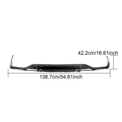 Carbon Fiber CLS400 C257 Rear Diffuser Lip for Mercedes Benz CLS Class CLS400 550 4 Door 2018-2019