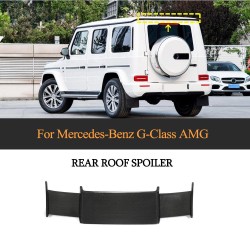 Modify Luxury W464 G Class Carbon Fiber Roof Window Wing Spoiler for Mercedes Benz G500 G550 G63 AMG 2019-2023