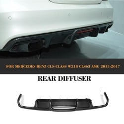 Carbon Fiber Rear Diffuser for Mercedes Benz CLS-Class W218 CLS63 AMG 2015-2017