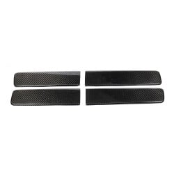 Dry Carbon Fiber Interior Door Handle Trims for Mercedes Benz W464 G500 G550 G63 AMG 2019-2023