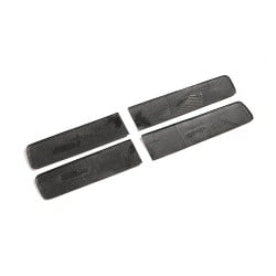 Dry Carbon Fiber Interior Door Handle Trims for Mercedes Benz W464 G500 G550 G63 AMG 2019-2023