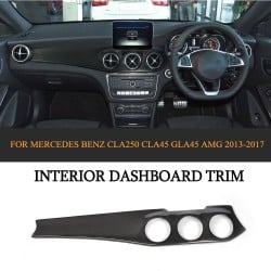 Carbon Fiber Interior Dashboard Trim for Mercedes Benz CLA200 CLA250 CLA45 GLA45 AMG 2013-2017