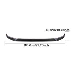 Carbon Fiber W463 W464 Car Front Lip for Mercedes Benz G-Class G500 G550 G55 G63 AMG 2019-2023