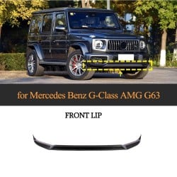 Carbon Fiber W463 W464 Car Front Lip for Mercedes Benz G-Class G500 G550 G55 G63 AMG 2019-2023